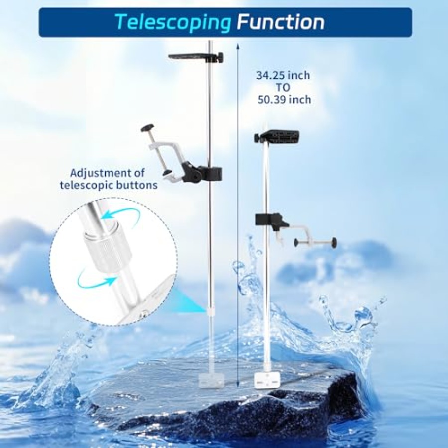 Telescopic Portable Fish Finde - Fish Finder Mount incelemesi ve fiyatı