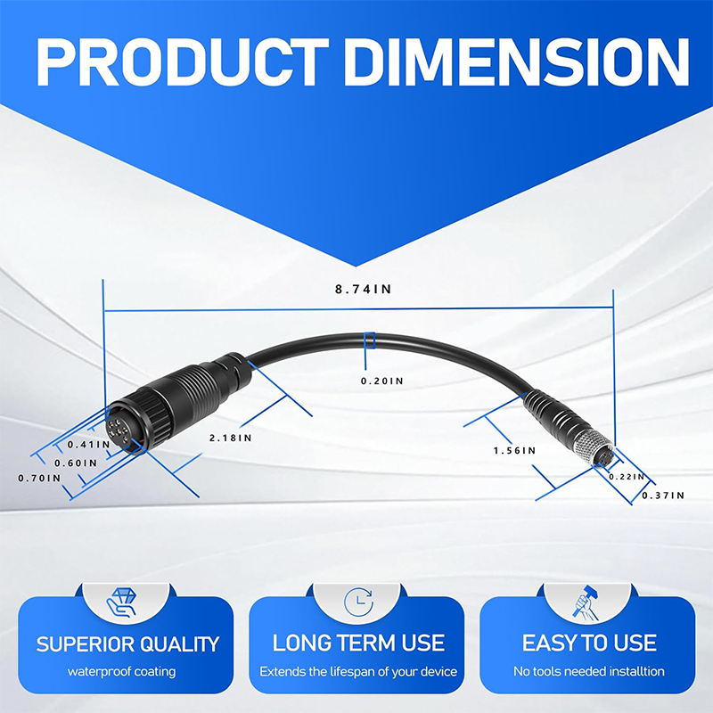 MKR-US2-1 Adaptor Cable Univer - Fish Finder Cable incelemesi ve fiyatı