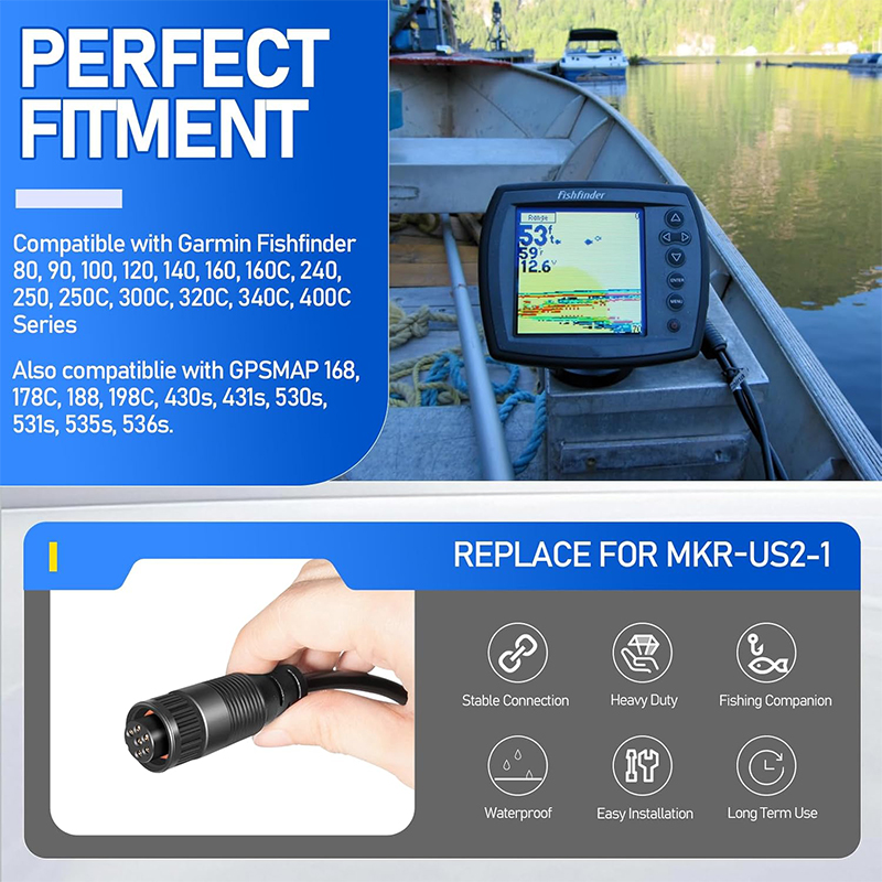 MKR-US2-1 Adaptor Cable Univer - Fish Finder Cable incelemesi ve fiyatı