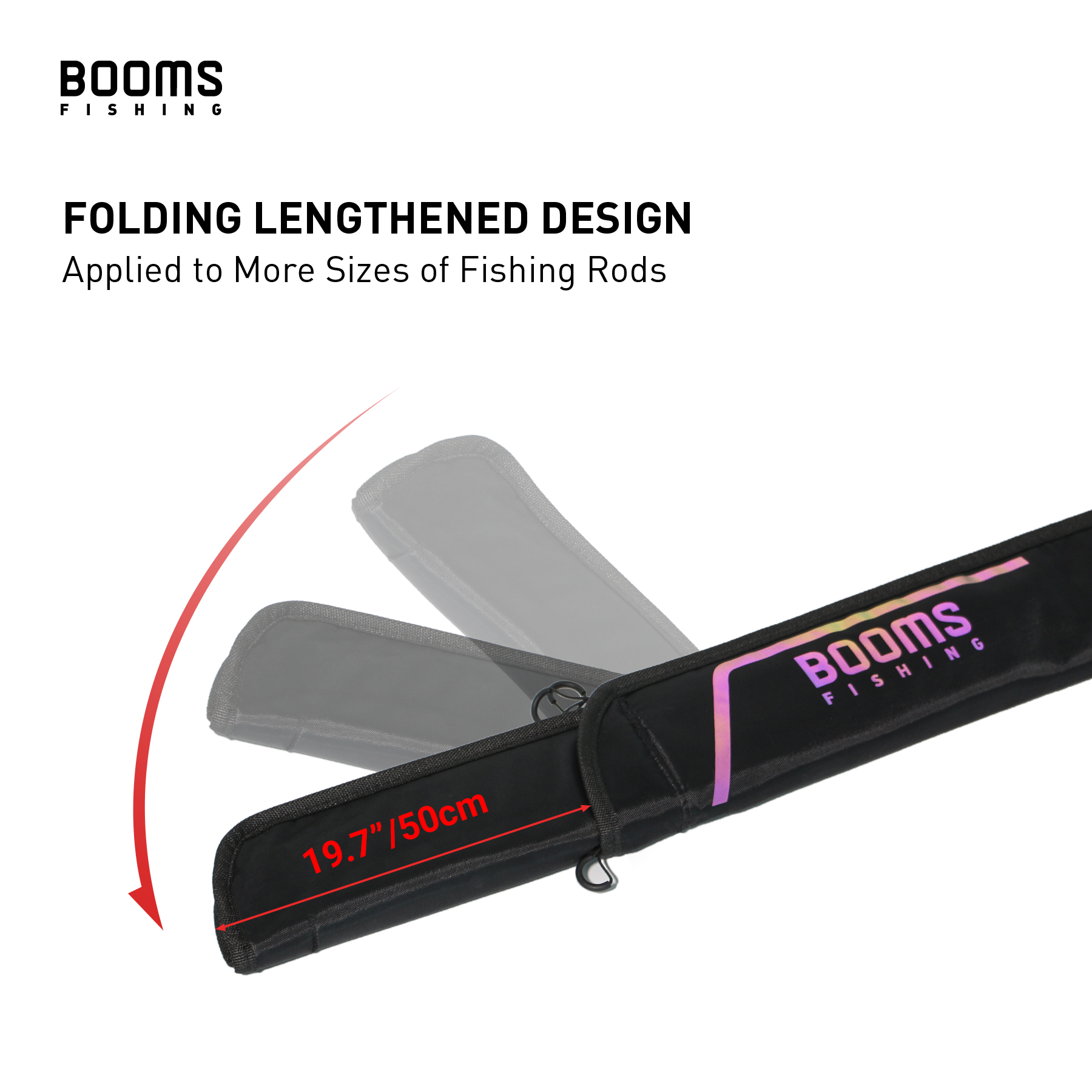 Booms Fishing 195cm Large Wate - Fish Finder Case incelemesi ve fiyatı