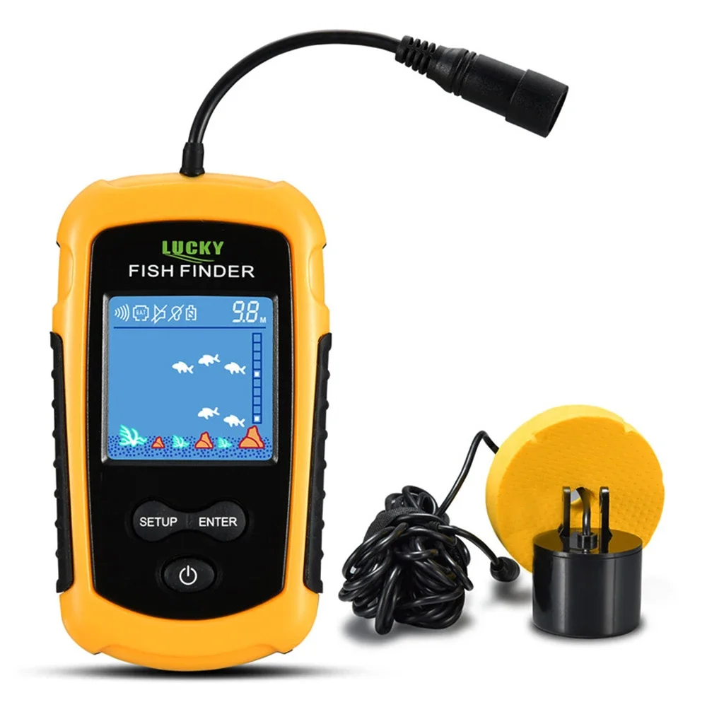 Lucky LCD Color Screen Portabl - Fish Finder Transducer incelemesi ve fiyatı