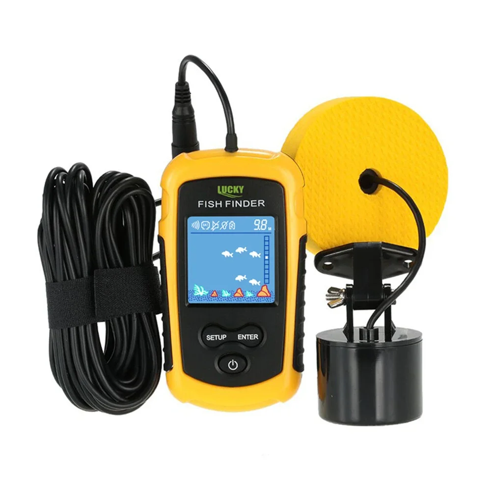 Lucky LCD Color Screen Portabl - Fish Finder Transducer incelemesi ve fiyatı
