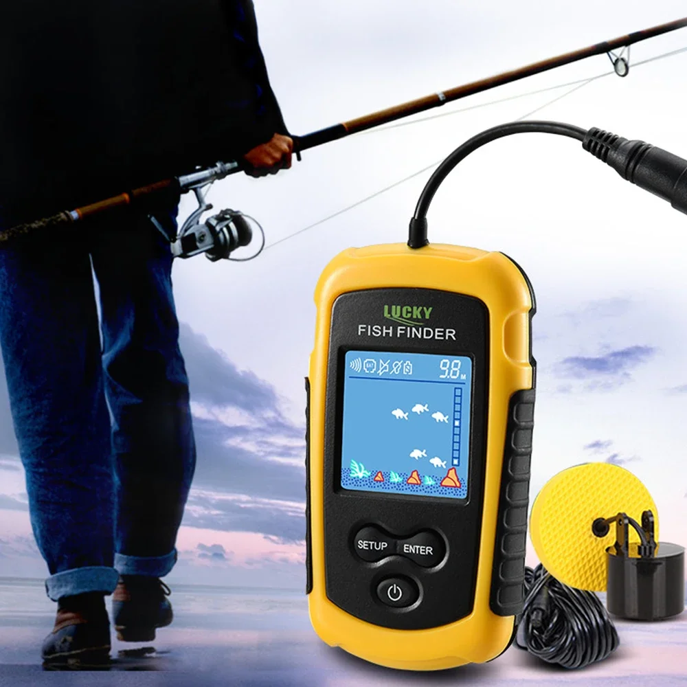 Lucky LCD Color Screen Portabl - Fish Finder Transducer incelemesi ve fiyatı