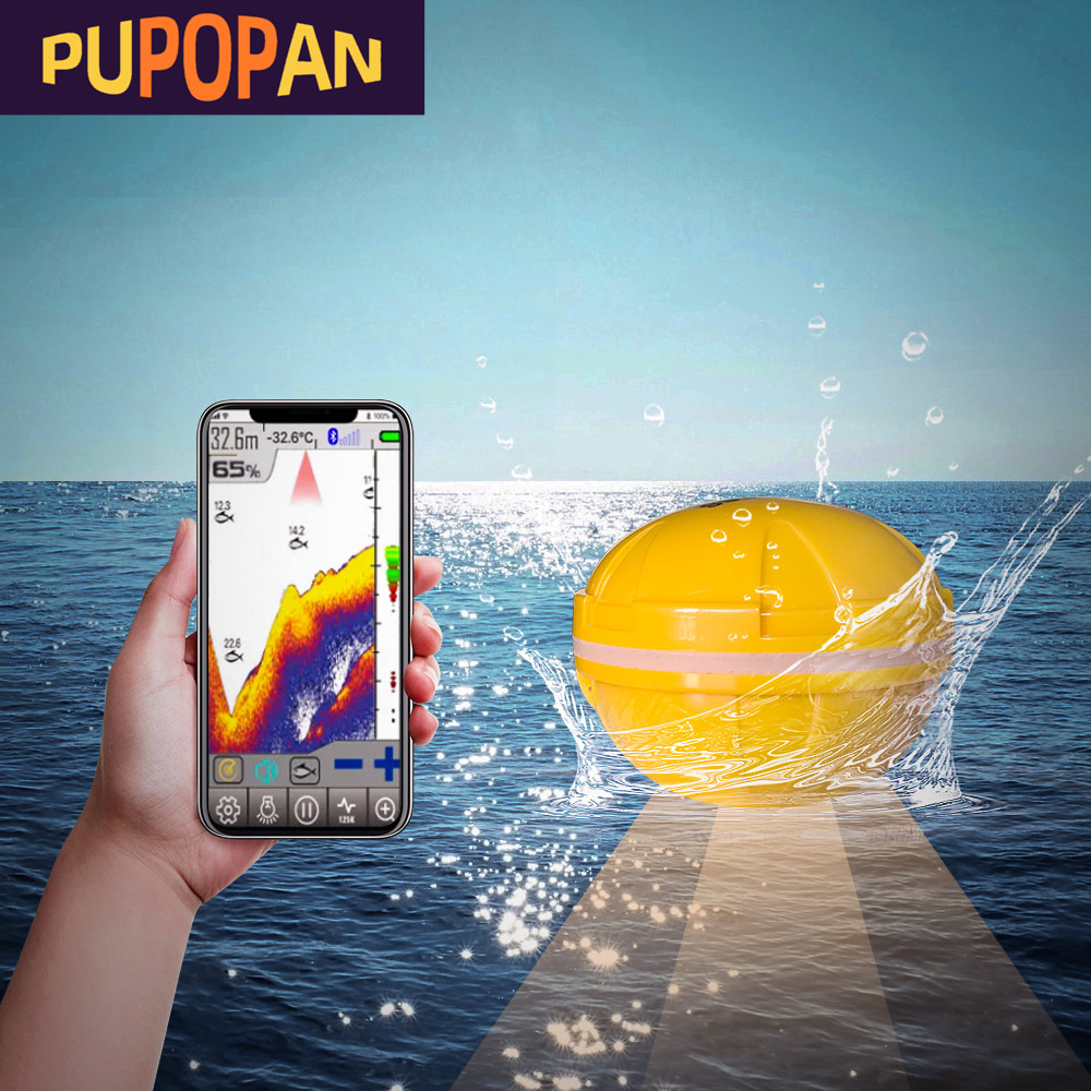 PUPOPAN 100M Brand New Smart P - Fish Finder Gps incelemesi ve fiyatı