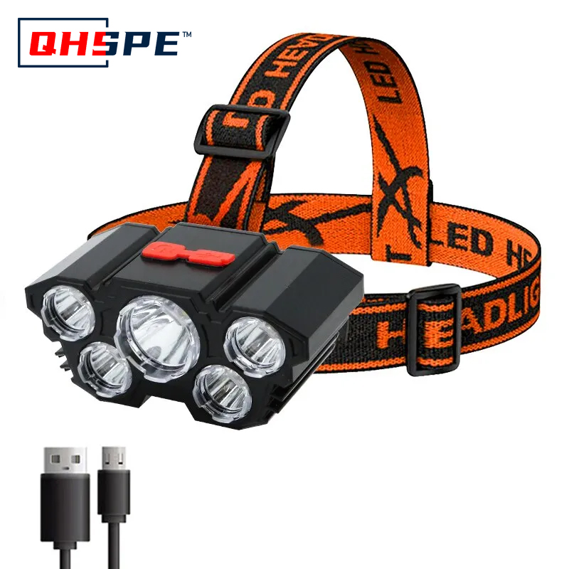 Rechargeable 5 LED Headlamp St - Fish Finder Battery incelemesi ve fiyatı