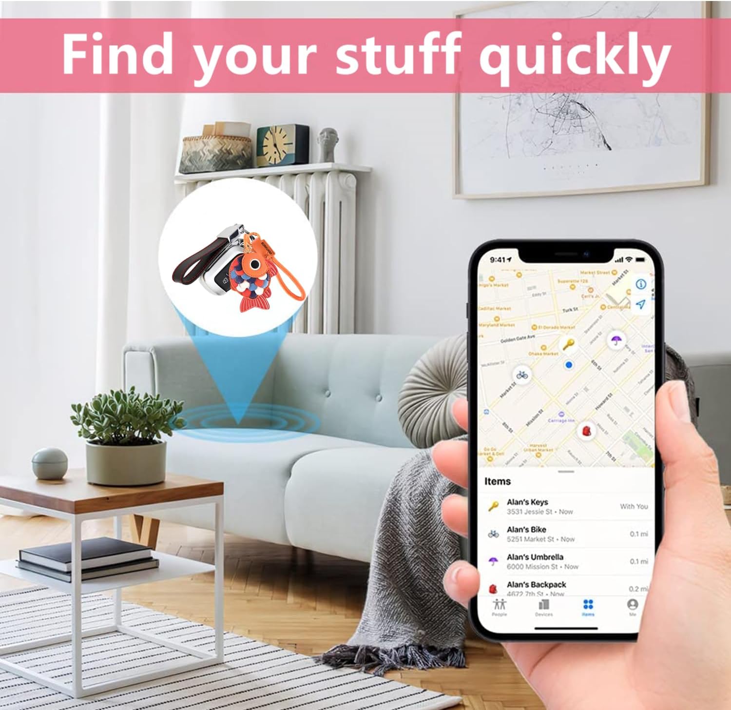 1pc Cute Protective Cover with - Fish Finder Case incelemesi ve fiyatı
