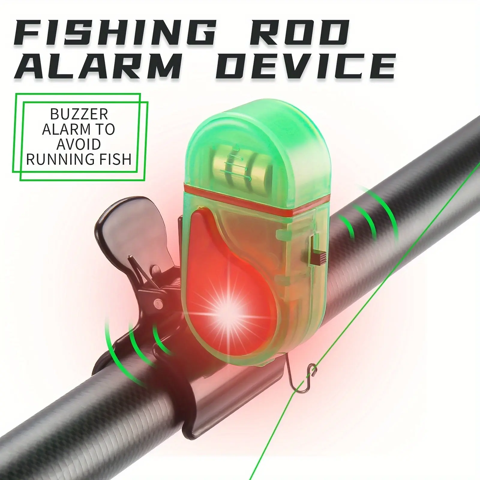 2PCS LED Fishing Bite Alarm, 2 - Bite Alarm incelemesi ve fiyatı