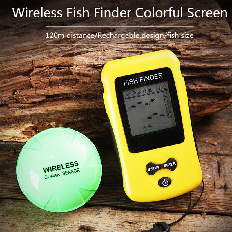 Brand New Colorful Wireless Fi - Fish Finder Transducer incelemesi ve fiyatı