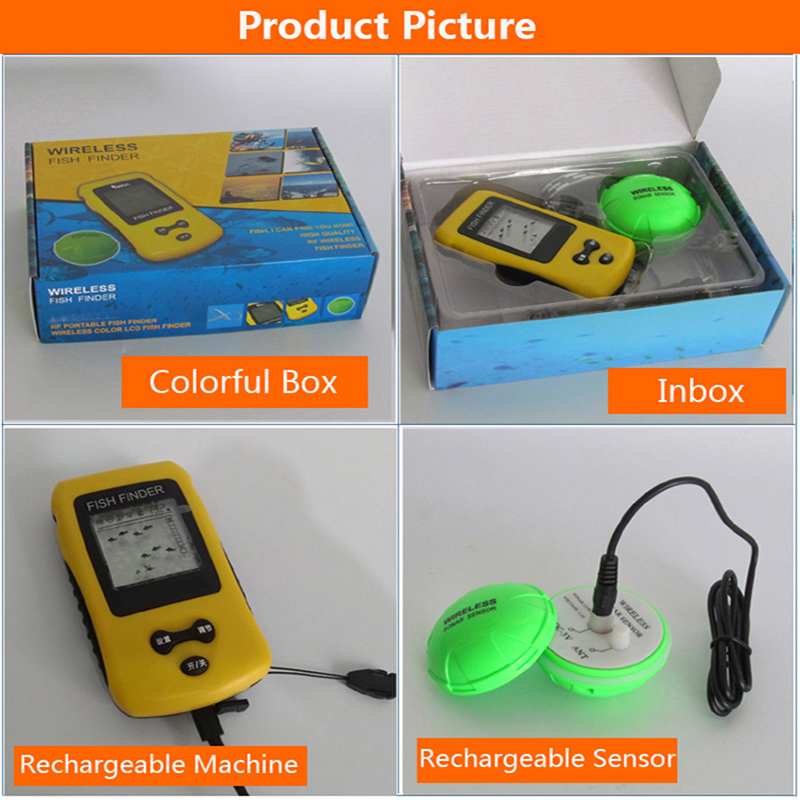 Brand New Colorful Wireless Fi - Fish Finder Transducer incelemesi ve fiyatı
