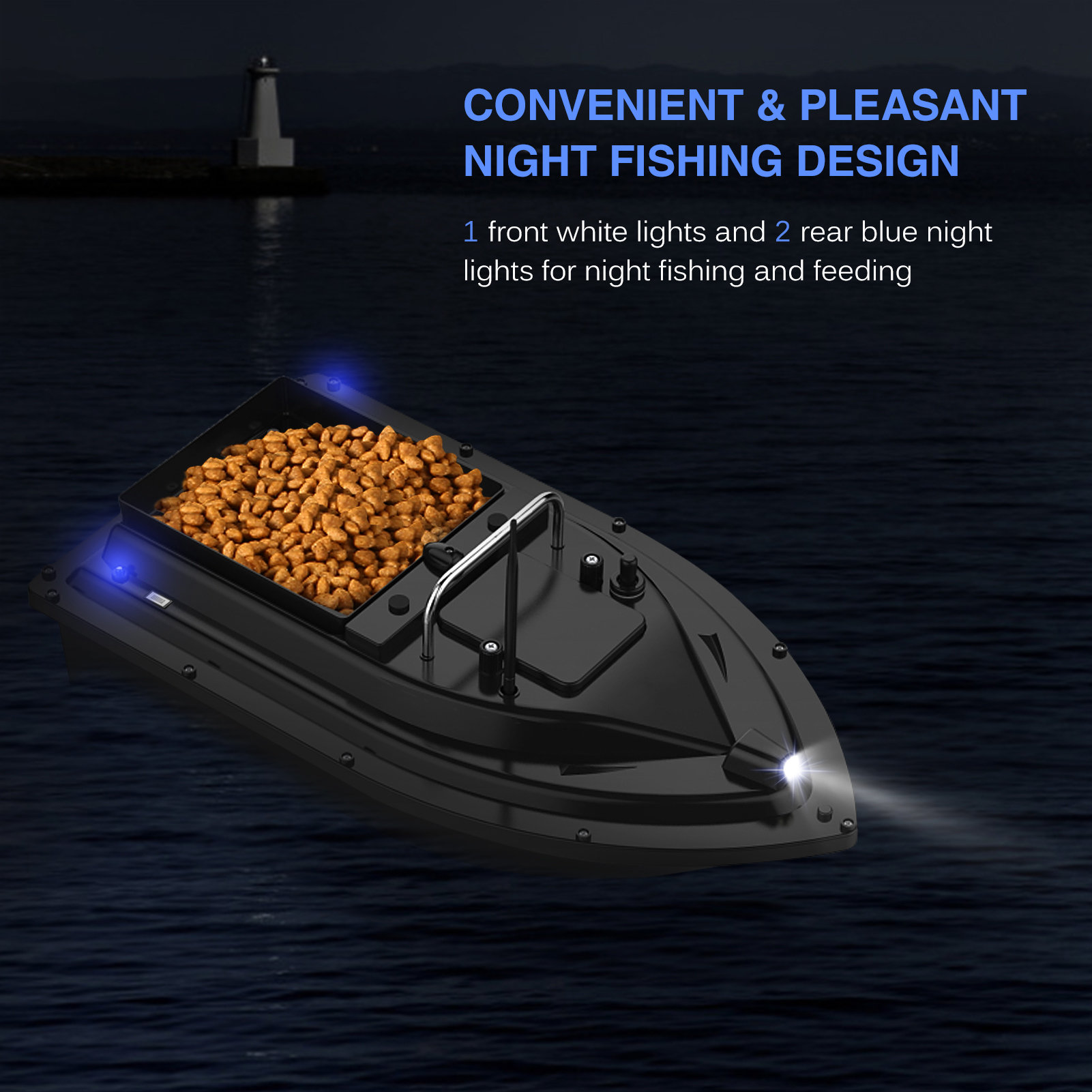 D16E GPS Fishing Bait Boat wit - Fishing Gps incelemesi ve fiyatı